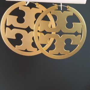 Tory Burch Miller Hoop Earring